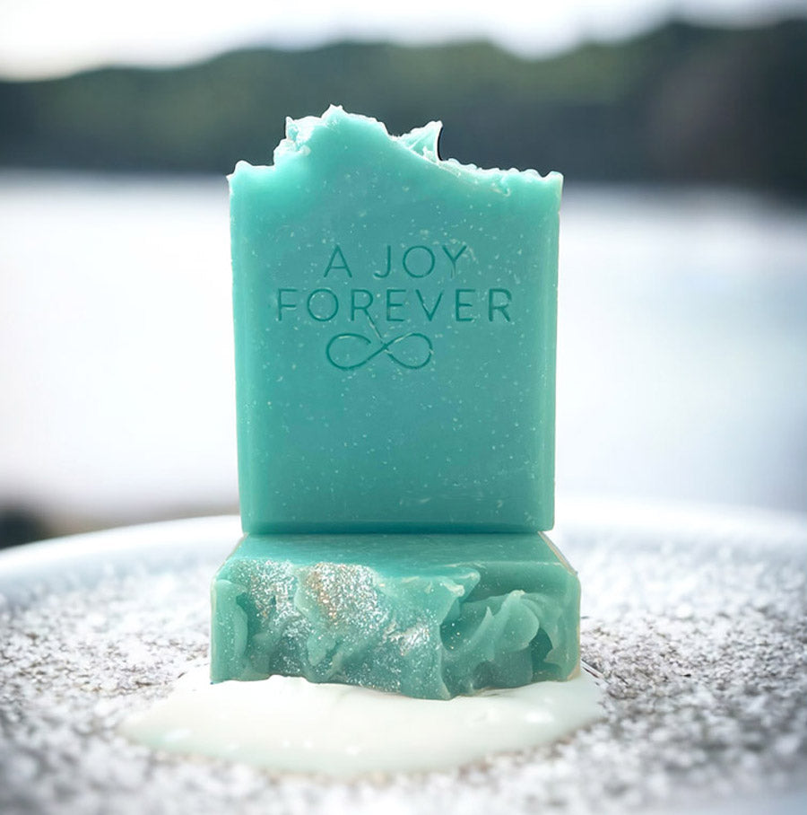 NEW Tiffany Mint Vegan Soap - A Joy Forever Bath + Body