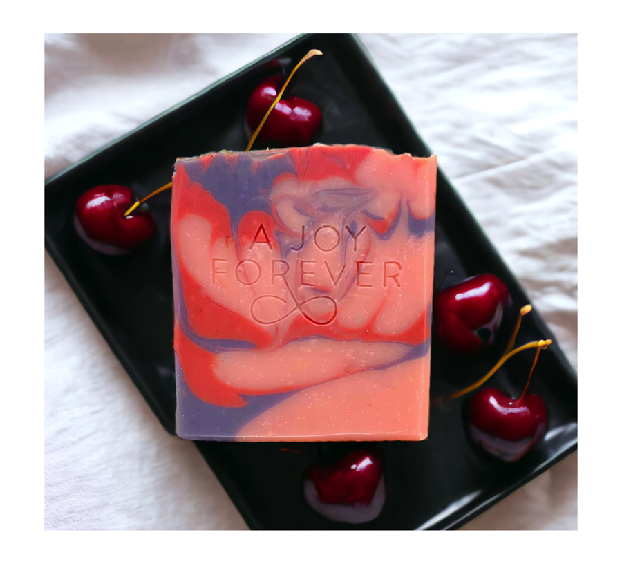 Black Cherry Merlot Vegan Soap - A Joy Forever Bath + Body