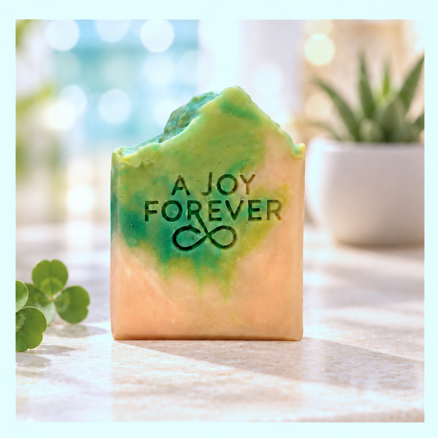 NEW Green Clover + Aloe Vegan Soap