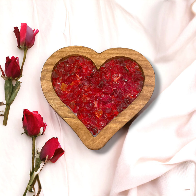 The Original Mini Fire Pit Heart Dough Bowl Candle - A Joy Forever Bath + Body