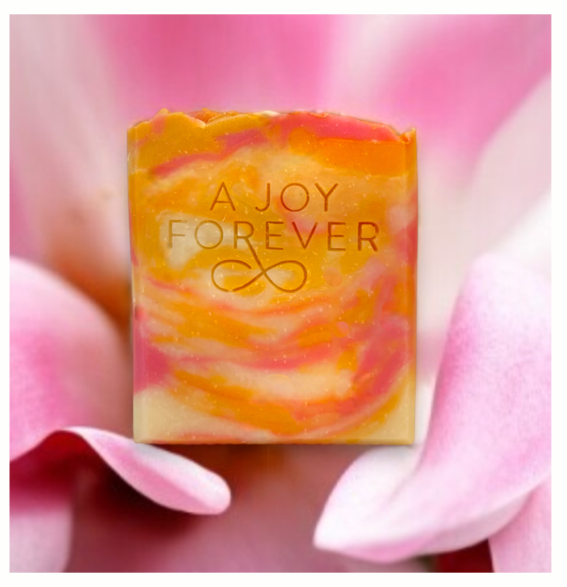 NEW Pink Magnolia Vegan Bath Soap - A Joy Forever Bath + Body