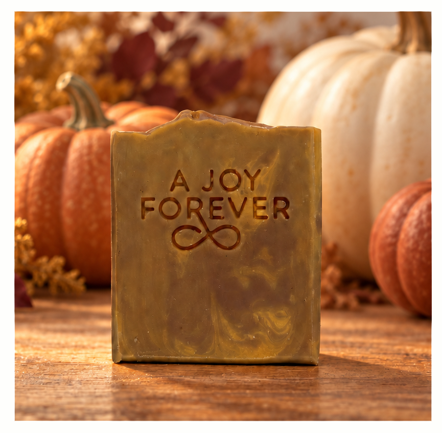LTD ED Pumpkin Swirl Vegan Soap