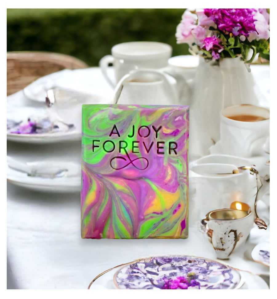 White Tea and Thyme Vegan Soap - A Joy Forever Bath + Body