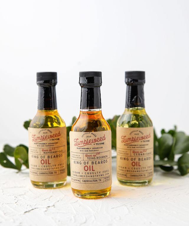 King of Beards Vegan Beard Oil - A Joy Forever Bath + Body