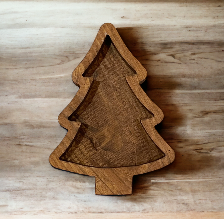 The Original Christmas Tree Dough Bowl Candle