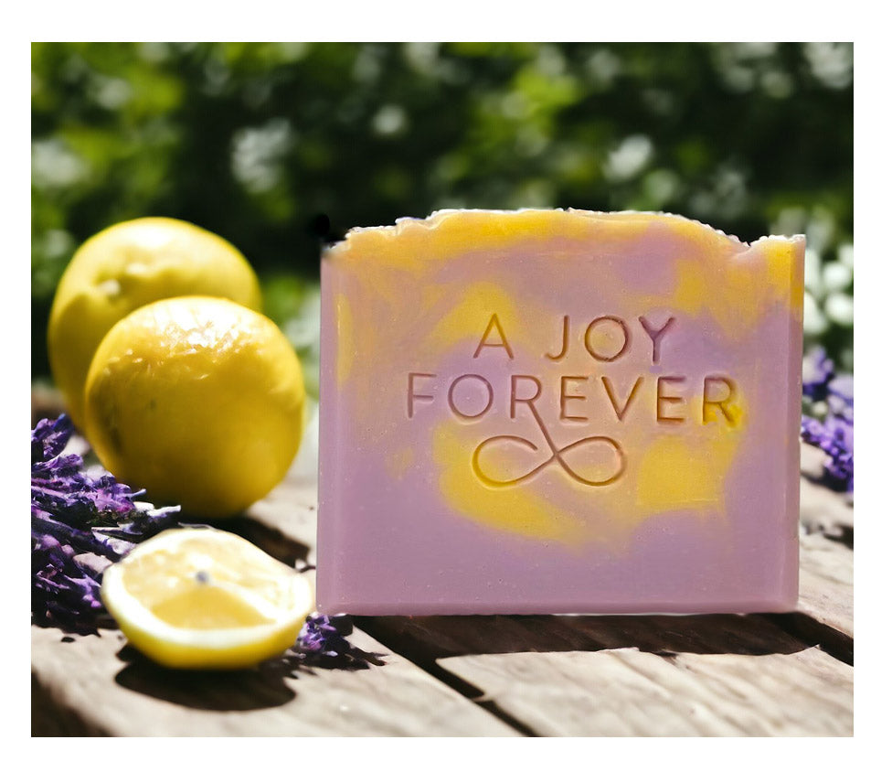 Lavender + Lemon Vegan Soap - A Joy Forever Bath + Body