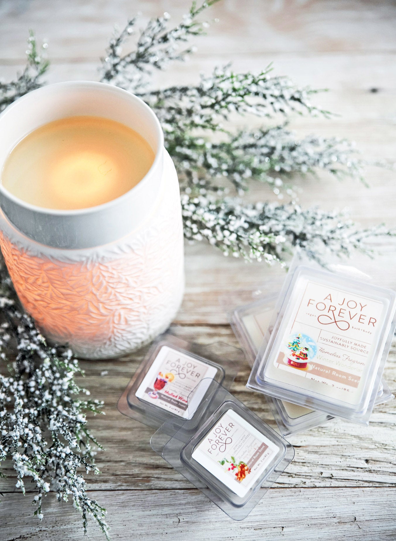 Wax Warmers + Super Scented Wax Melt Bundles - A Joy Forever Bath + Body