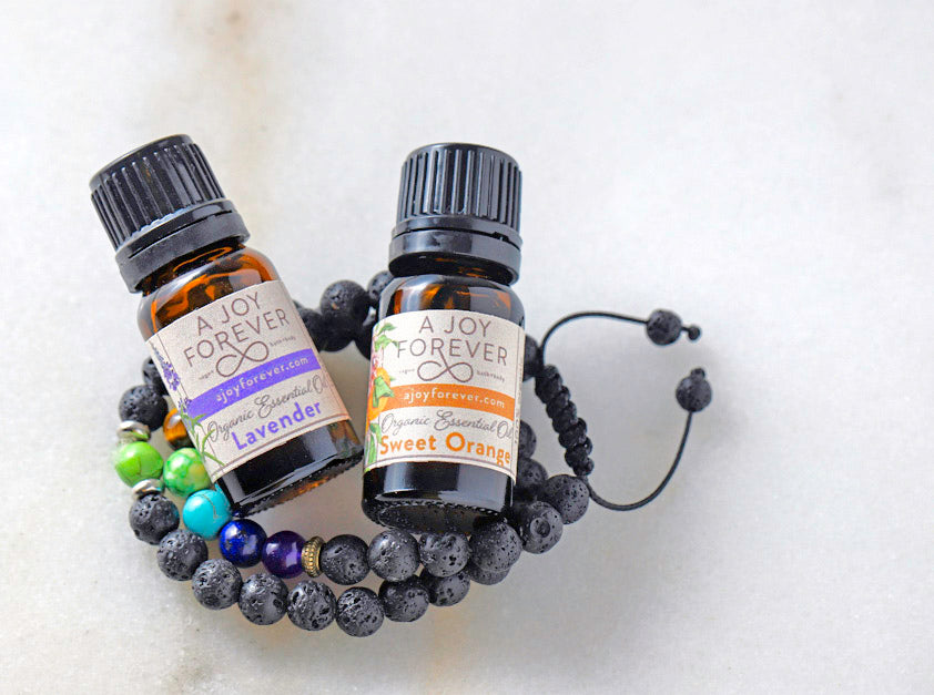 Aromatherapy Grounding Bracelet with Essential Oil - A Joy Forever Bath + Body