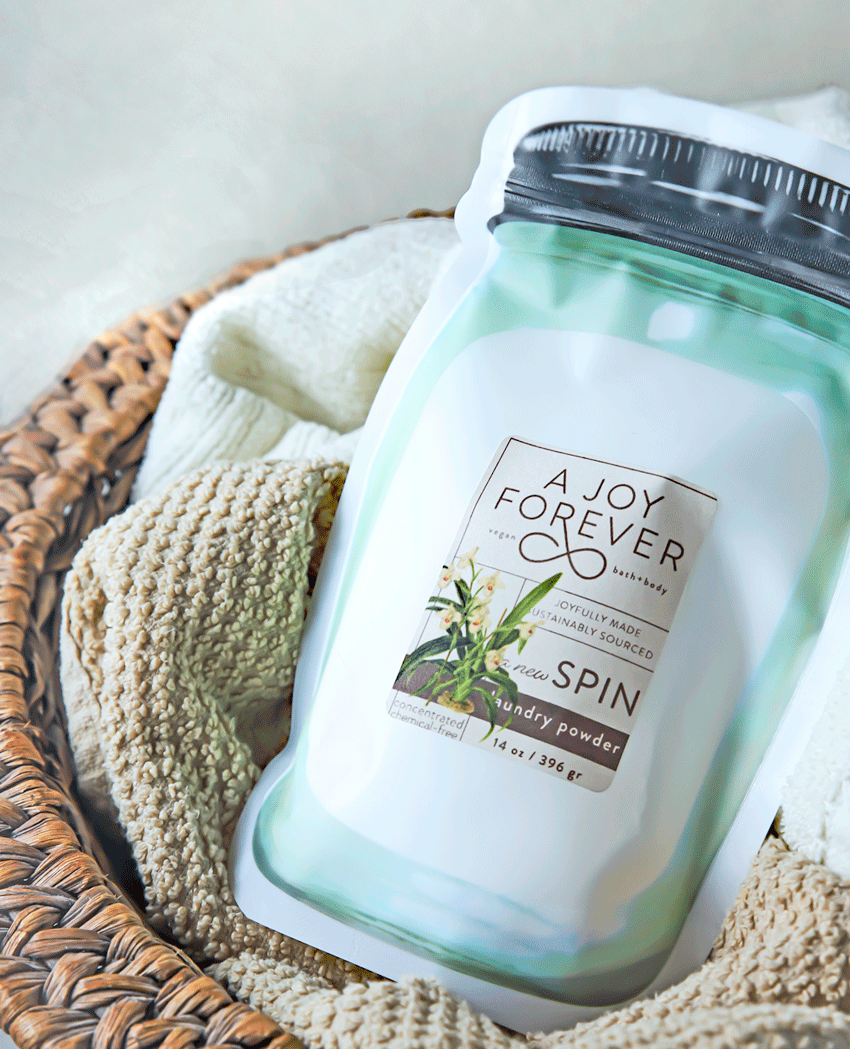 A New Spin Biodegradable Laundry Powder - A Joy Forever Bath + Body